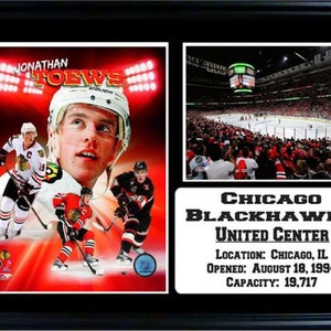 12x18 Photo Stat Frame - Jonathan Toews Chicago Blackhawks
