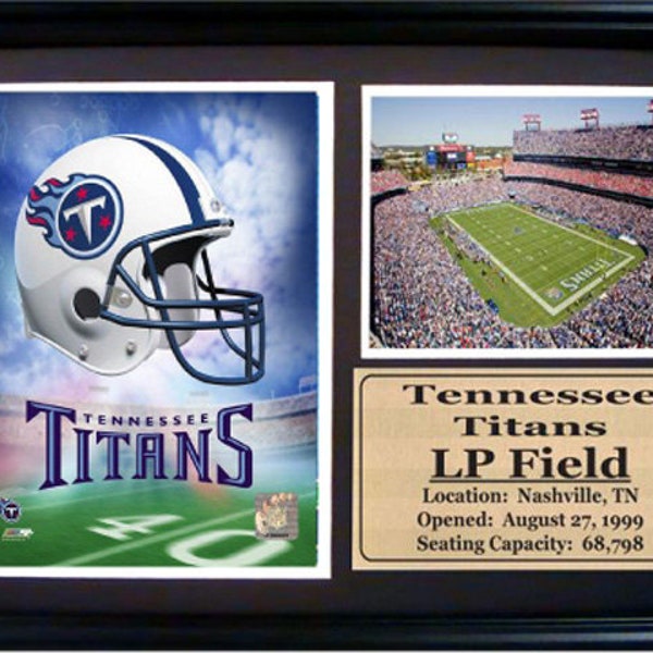 12x18 Photo Stat Frame - Tennessee Titans