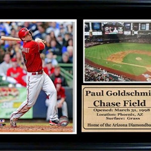 12x18 Descripción de las fotos - Arizona Diamondbacks Paul Goldschmidt
