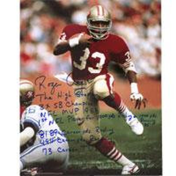 Roger Craig San Francisco 49ers 16x20, #1121-7 Super Stats Autogramm Foto