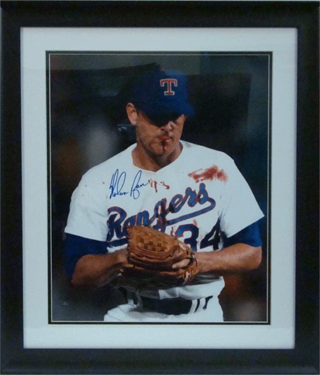 Moneta Placcata Oro 24K - Nolan Ryan Hall Of Fame - Leggende Colorate - Texas Quarter