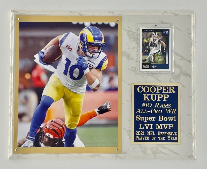 Cooper Kupp - Super Bowl MVP - DIY Sports Art