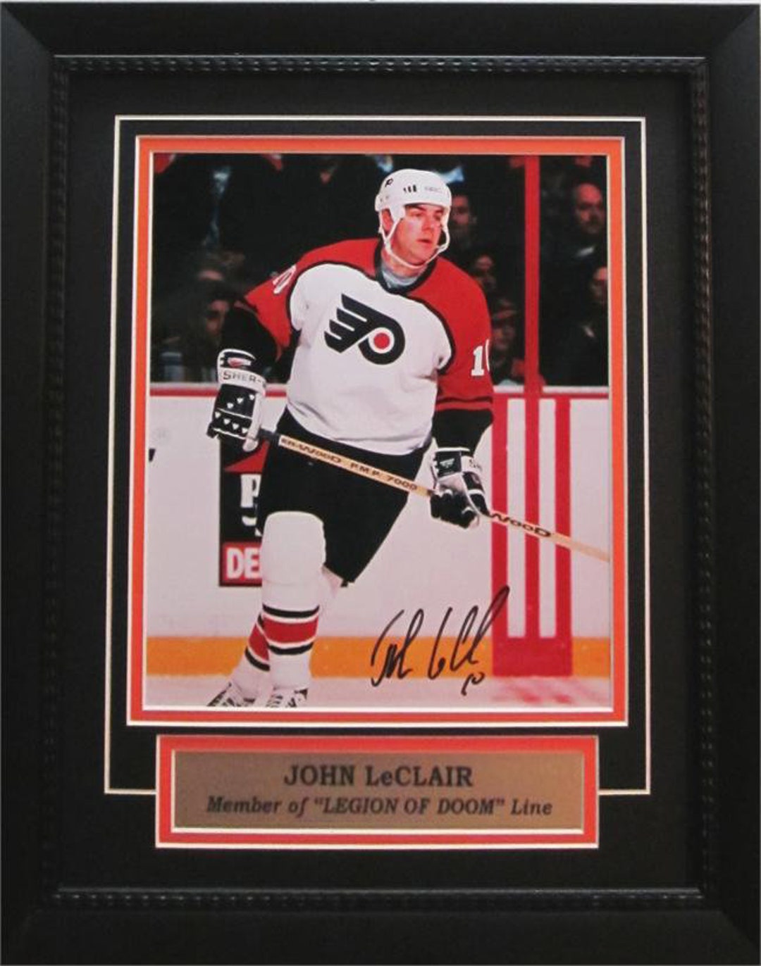 John LeClair Philadelphia Flyers Signed Vintage Jersey