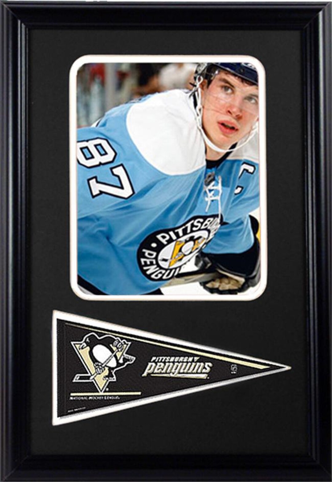 Sidney Crosby Pittsburgh Penguins Autographed Framed 8