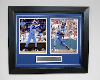 12x18 Autographed Frame - George Brett Kansas City Royals