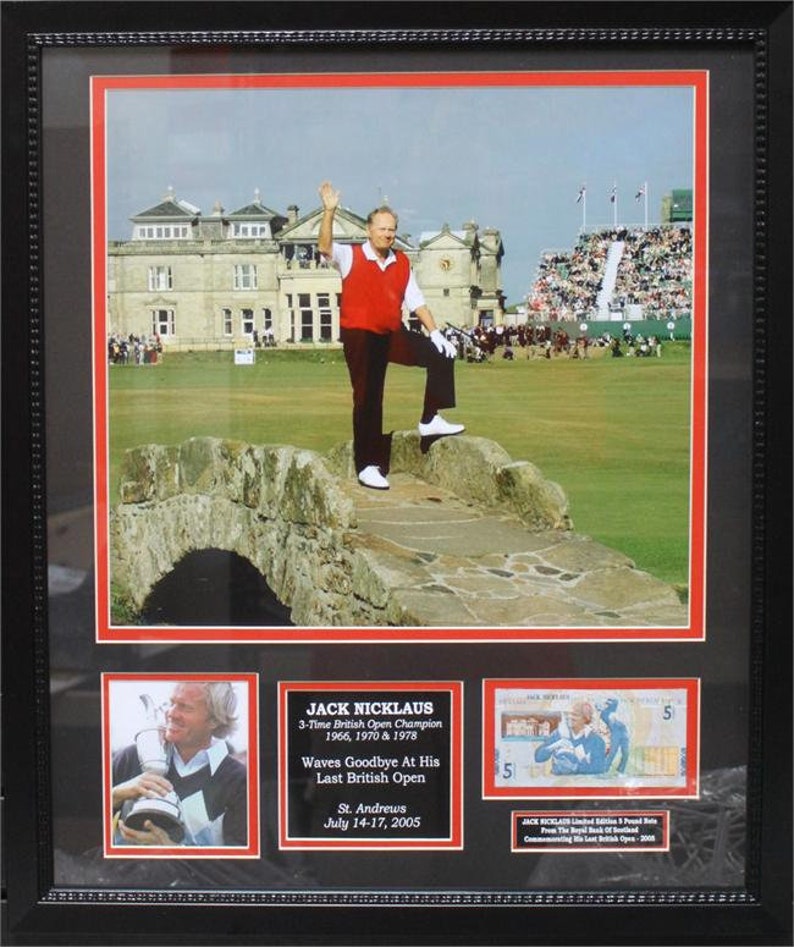 Jack Nicklaus 24x28 Check Frame