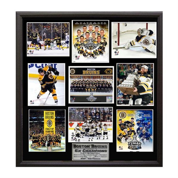 30x34 9 Photo Collage - Boston Bruins Champions
