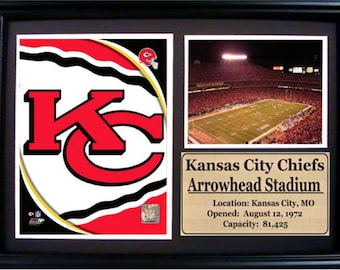 12x18 Photo Stat Frame - Kansas City Chiefs