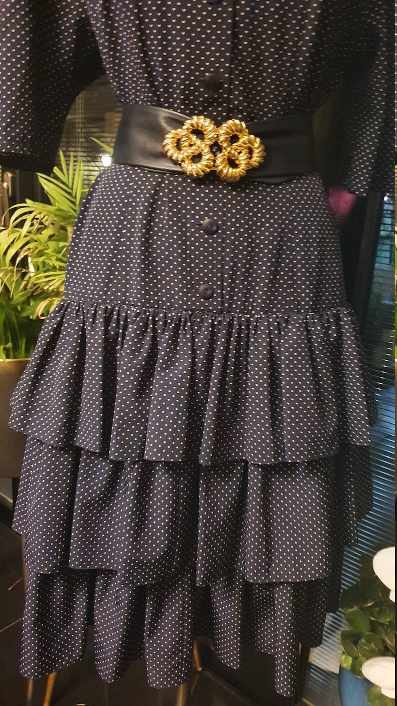 Vintage Betty Barclay Polka Dot Dress