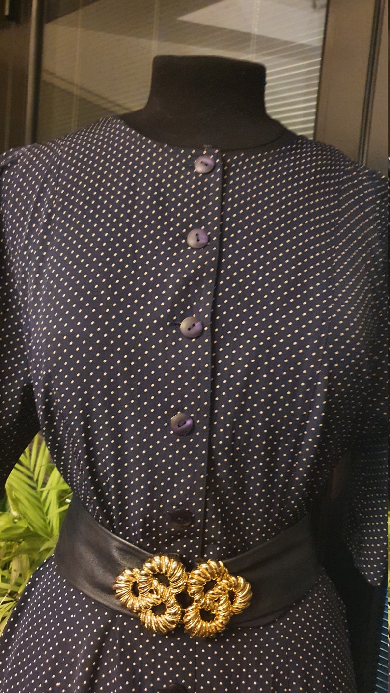 Vintage Betty Barclay Polka Dot Dress