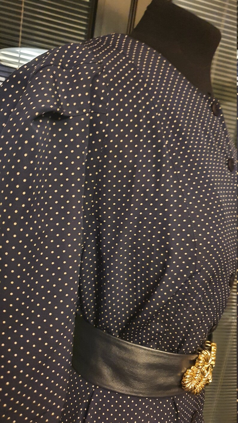 Vintage Betty Barclay Polka Dot Dress