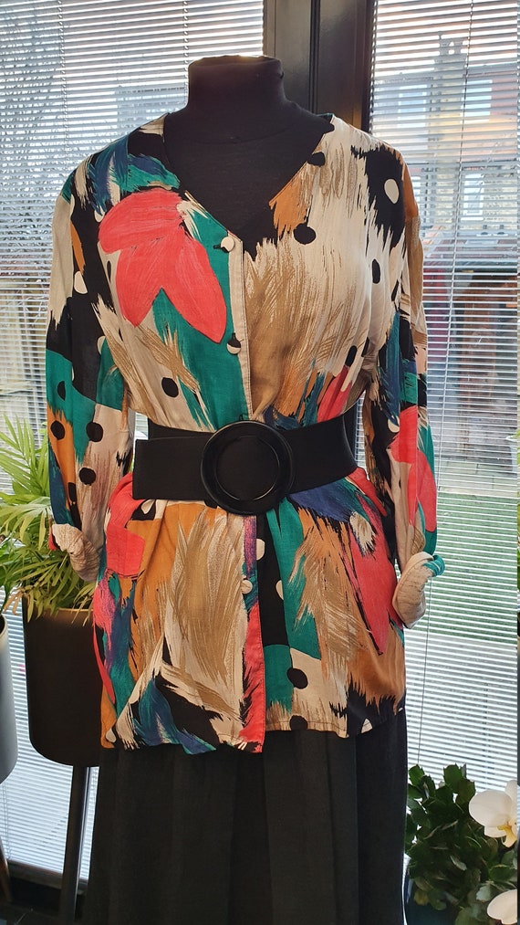 Fabulous bold and Bright Overskirt