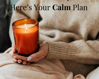 Surviving Stress – Quick Calm Plan for Women | Stress Relief Workbook Printable PDF