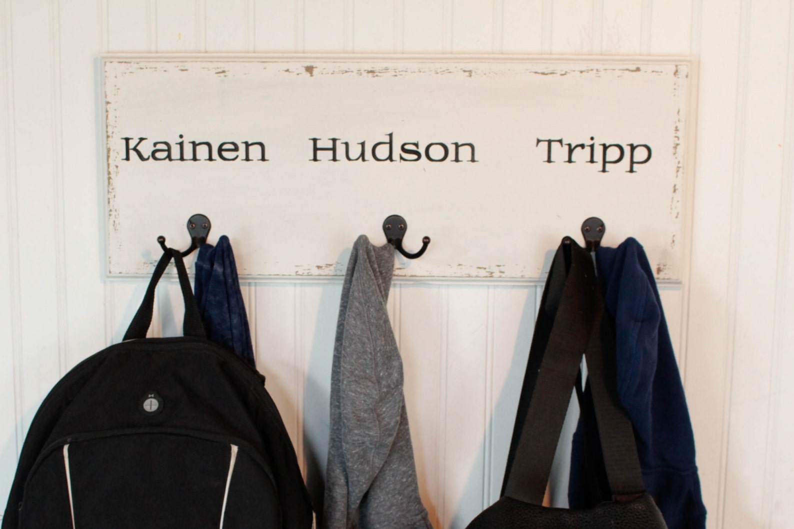 Wall Hooks Back to School Book Bag Holder Coat Rack Etsy