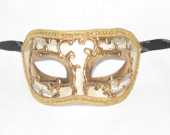 Gold Maskerade Maske