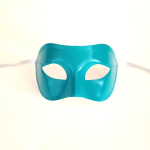 Turquoise Masquerade &quot;Colombina&quot; Mask