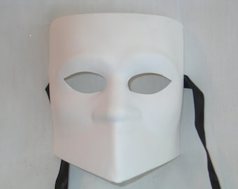 Blanko Masquerade Maske ""Bauta"" zum Dekorieren