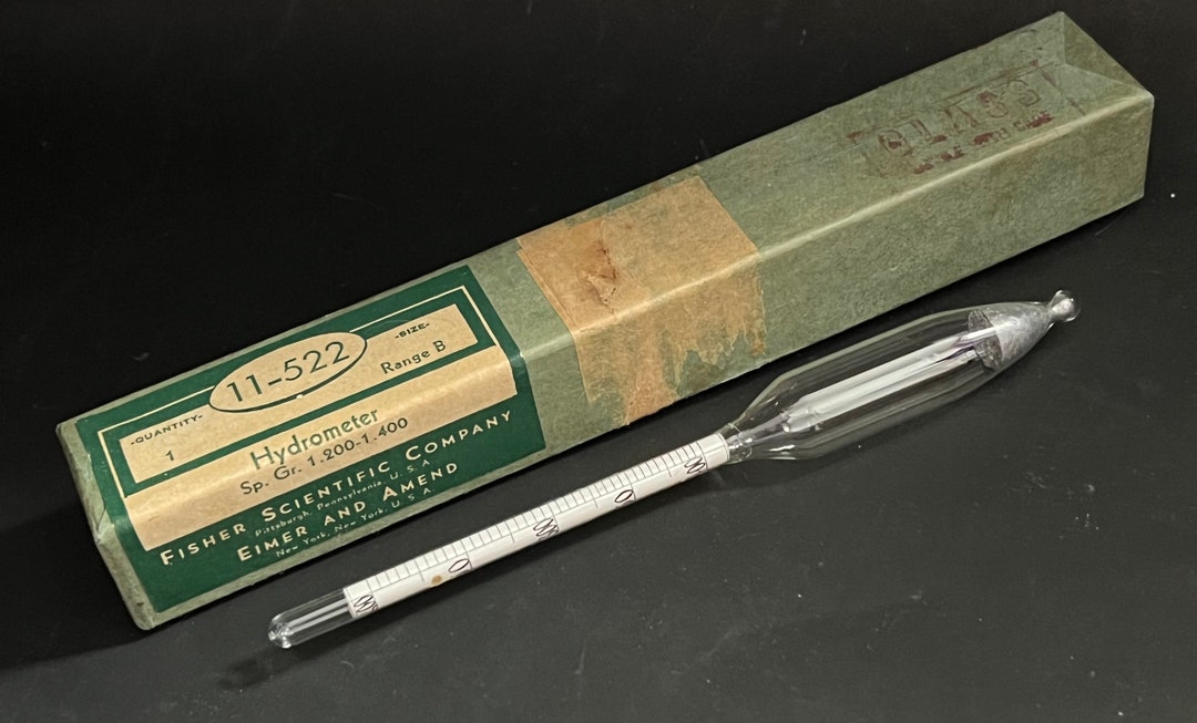 Vintage Hydrometer Etsy