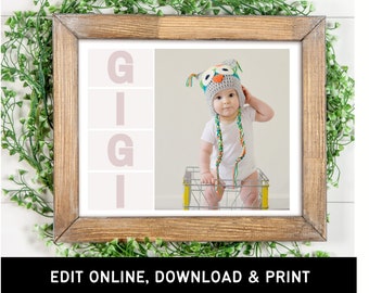 Gift for Gigi | Printable Photo Print | Digital Download