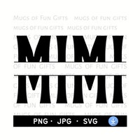 Mimi Svg - Etsy