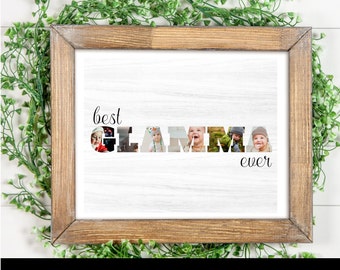 Glamma-fotocollage | Bewerkbare afdruk | Digitale download