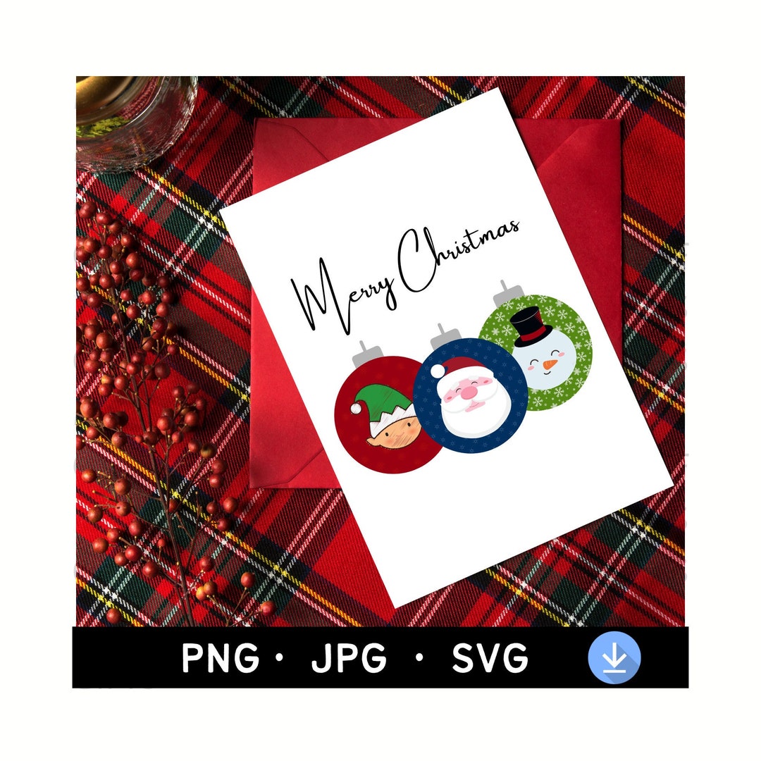 Christmas Card 4x6 | Printable Holiday Card Design | Digital Download ...