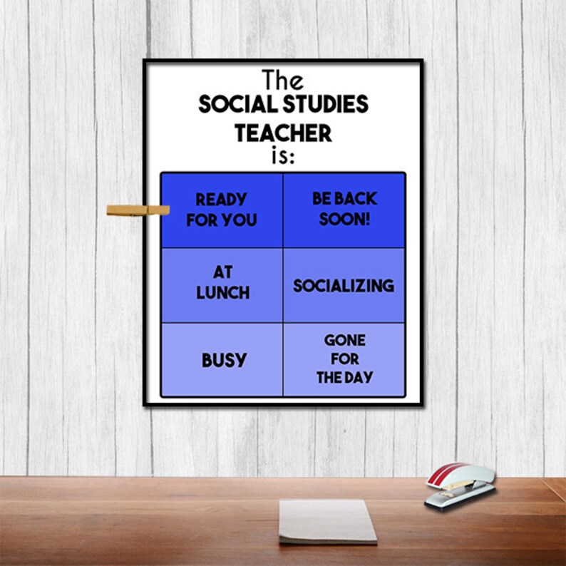 Social Studies Teacher Gift Digital Download Social Studies Etsy