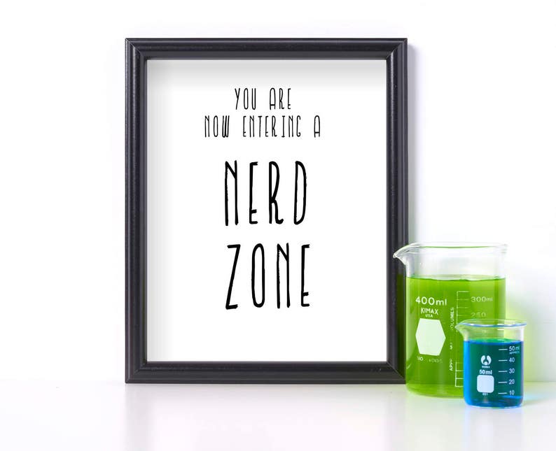 Nerd Gift Office Wall Art Computer Nerd Gift Digital Download Etsy