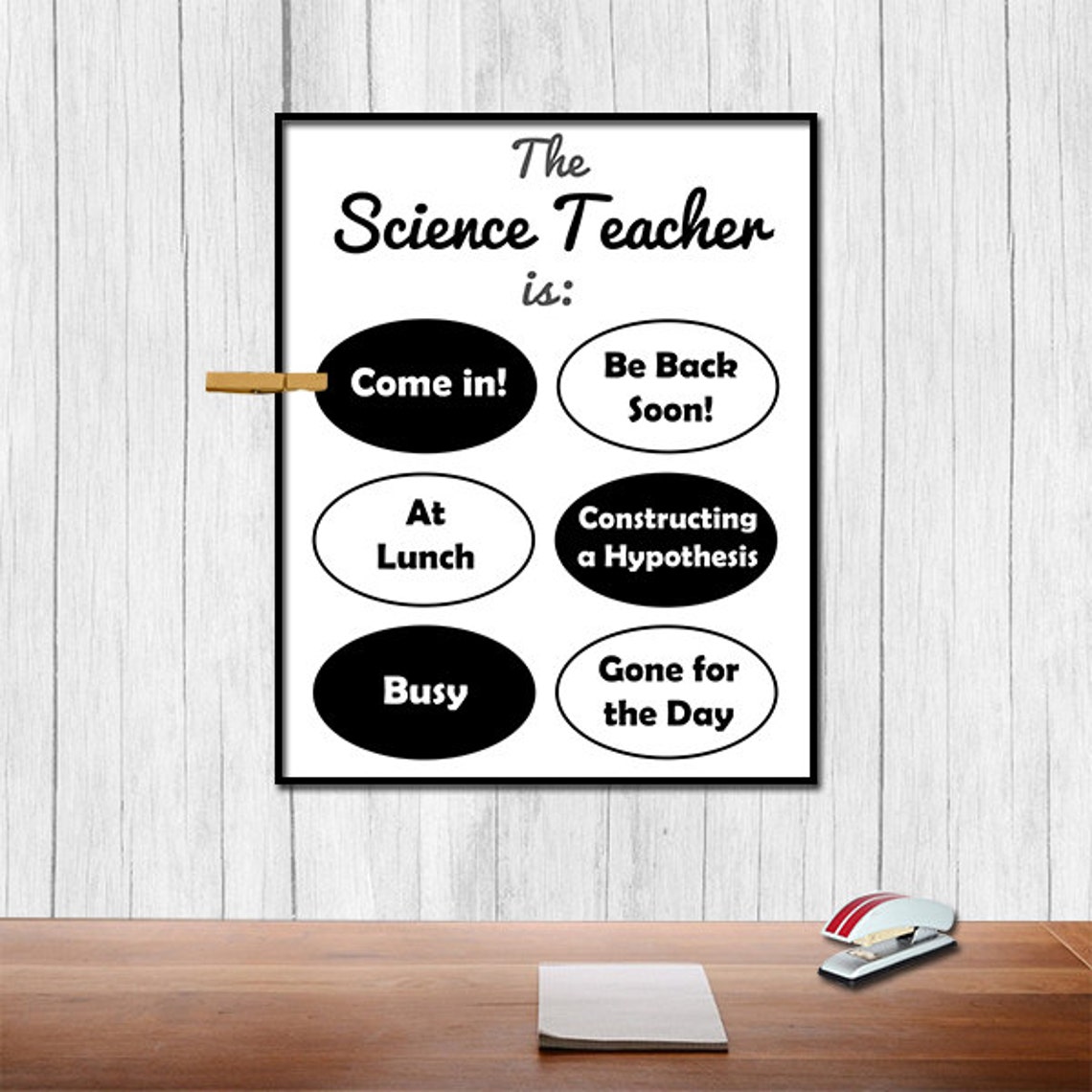 Gift for Science Teacher Digital Download Gift for Science Etsy UK