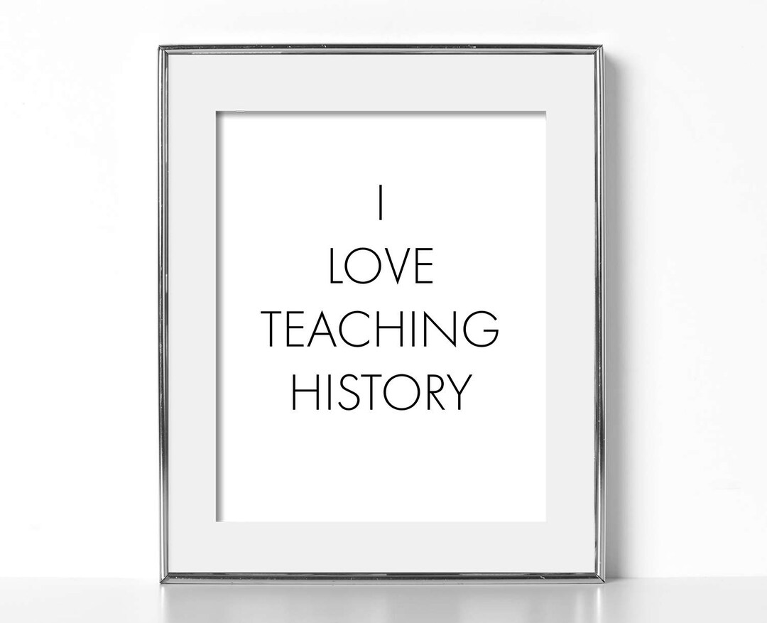 History Teacher Gift for History Teacher Digital Download American