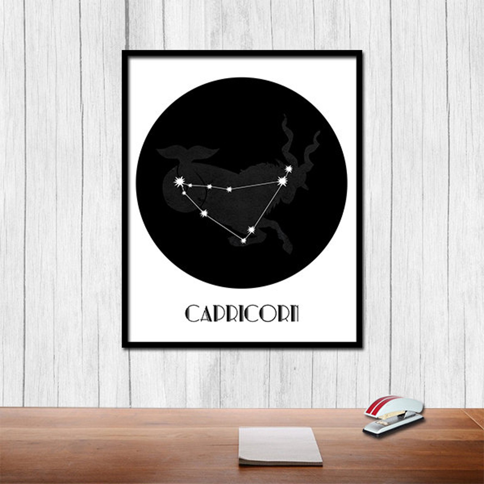 Capricorn Constellation Digital Download Astrology Print Capricorn ...