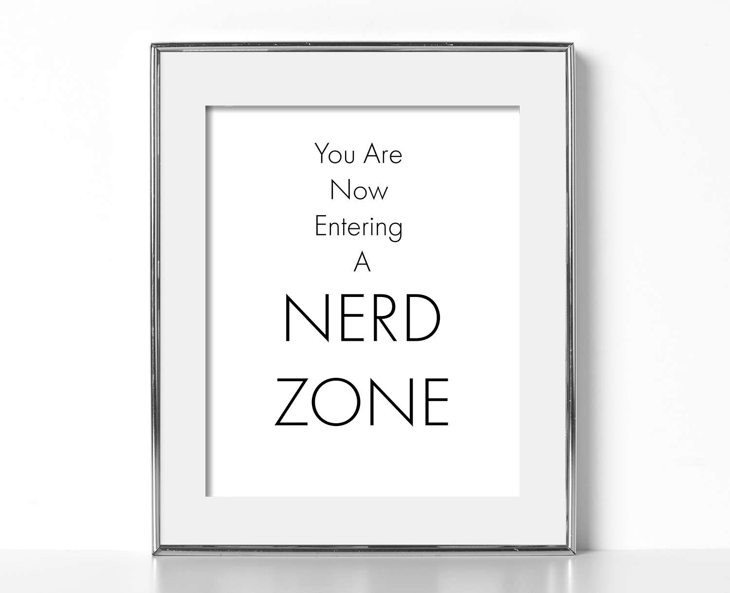 Nerd Art Nerd Wall Decor Digital Download Door Decor Nerdy Etsy