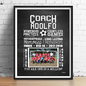 Coach Gift • Team Gift • Personalized Gift for Coach • Football, Basketball, Swim, Golf, Soccer, Baseball Coach  Gift• Sports Gift