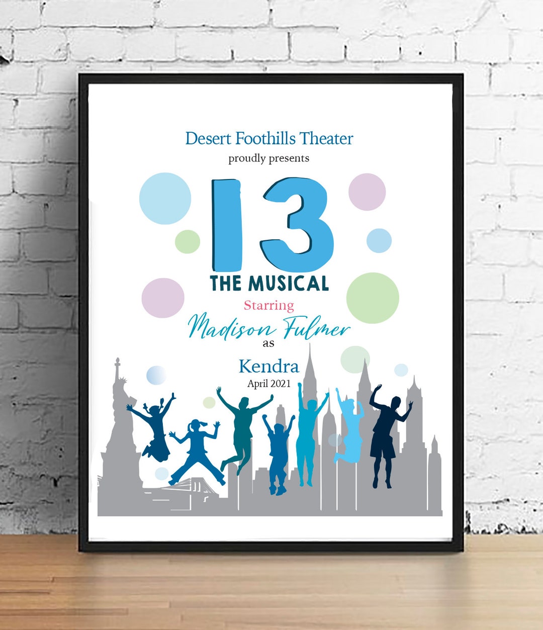 13 The Musical Geschenk für Schauspieler Geschenk für Etsy.de