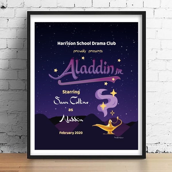 Aladdin • Musical • Princess Jasmine • Abu • Genie • Jafar • Iago • Razoul • The Sulton • Rajah • Gazeem • Prince Achmed • Merchant • Cave