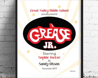 Grease the Musical • Theatre Gift • Sandra D • Rizzo • Kenickie • We go Together • Marty • Danny Zuko  Frenchy  Cha-Cha  Grease Lightening