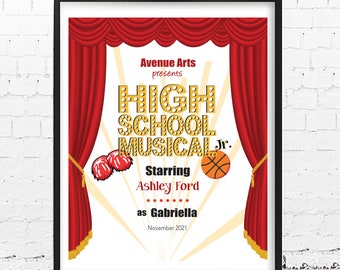 High School Musical 1 000 High School Musical Etsy