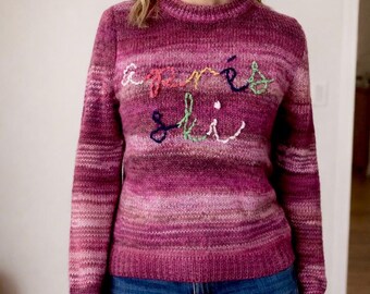Apres Ski Pullover Stickdatei Apres Ski Apres Ski Apres Ski Apres Ski Party Geschenk Apres Ski Après Sweater Pullover bestickt