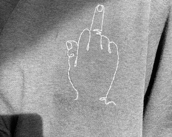 Middle Finger Tshirt Funny Profanity Gift F This Shirt F Off Shirt Swear Word Profanity Tshirt Curse Word F Bomb Shirt Swearing Helps Shirt