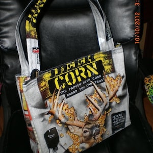 Lined Feed Bag Tote Tutorial