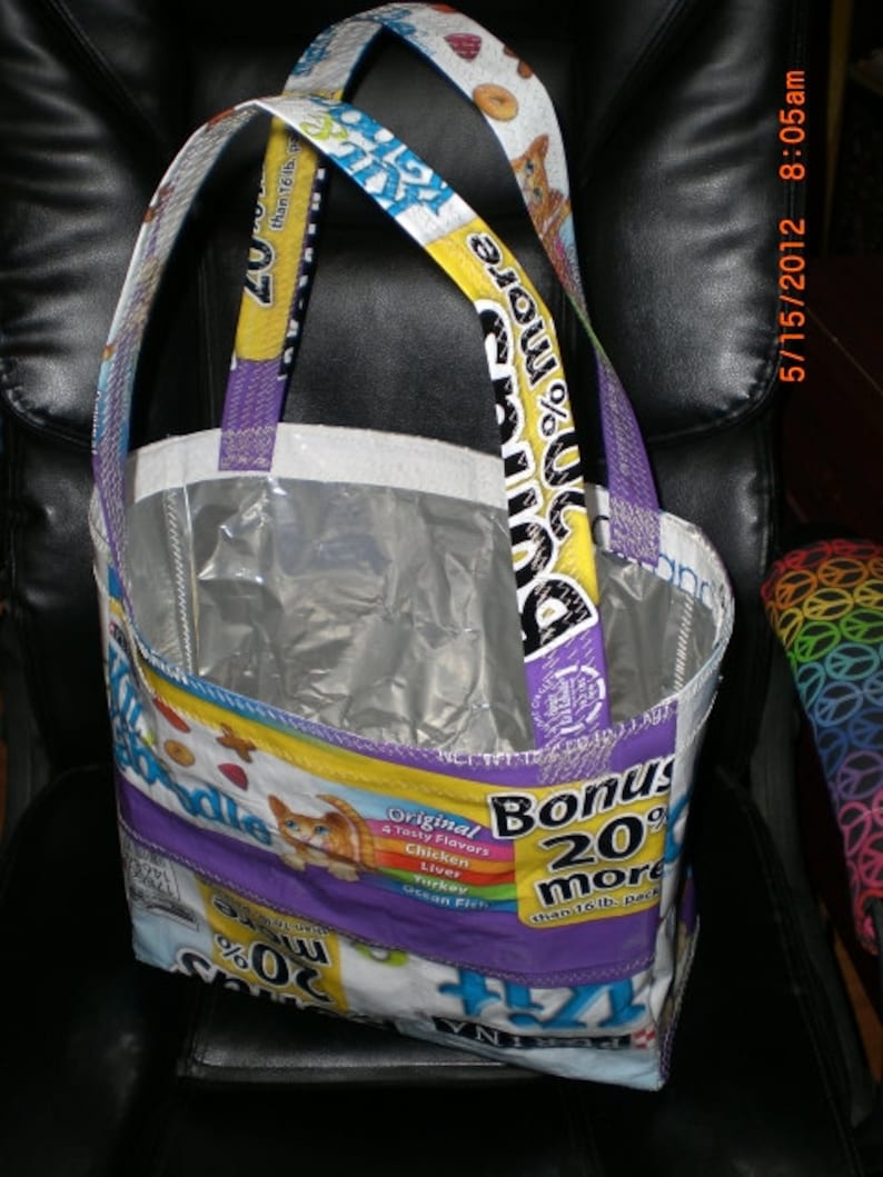Lined Feed Bag Tote Tutorial Etsy