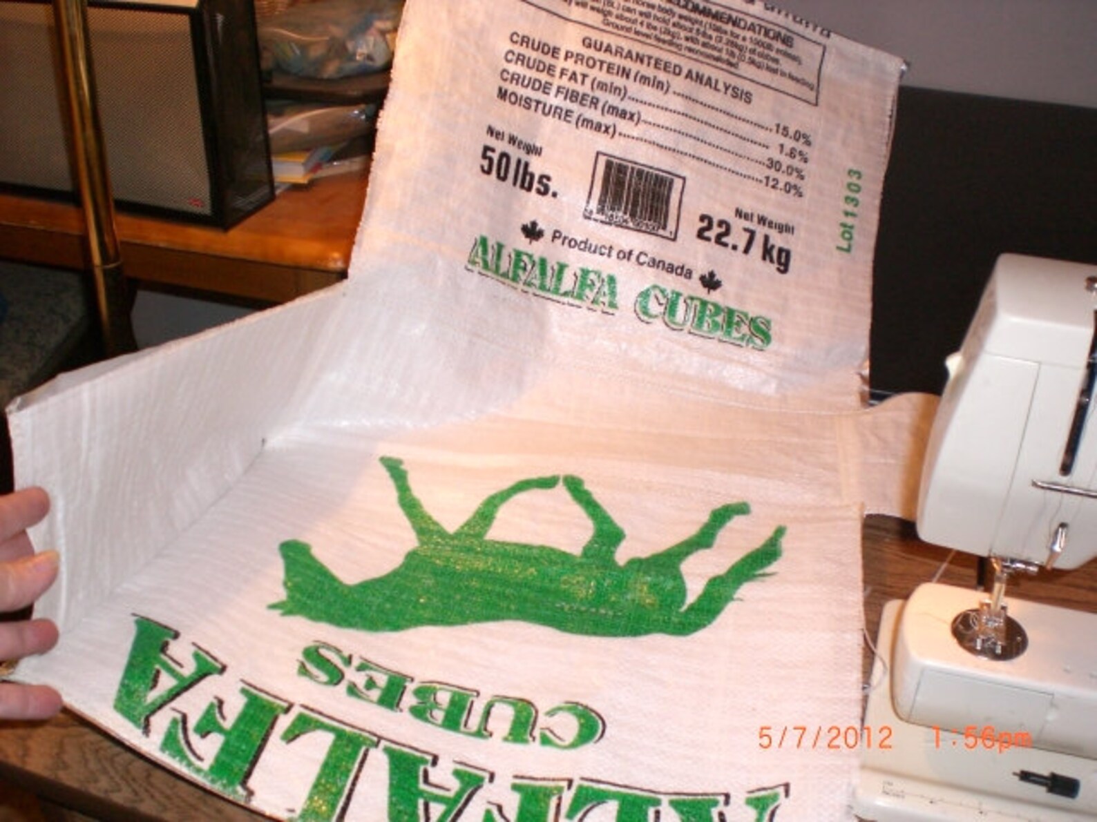 Lined Grain Bag Tote Tutorial Etsy