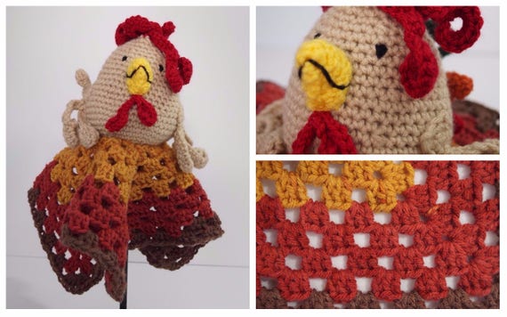 Crochet Baby Rooster Lovey Crochet Baby Boy Lovey Crochet - Etsy