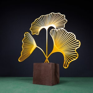 Ginkgo Leaf, Leaf Decoration, Leaf Statue image 2