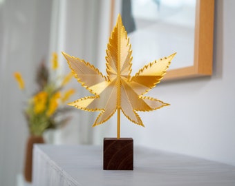 Cannabis Leaf, Leaf Decoration, Leaf Statue