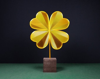 Four-Leaf Clover, Leaf Decoration, Leaf Statue