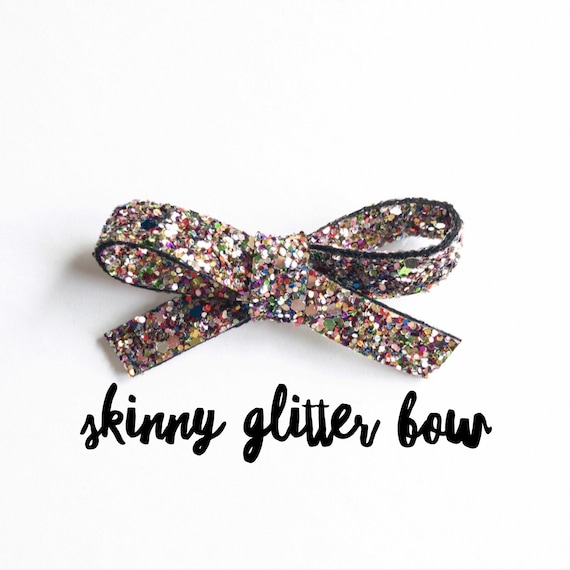 Kaleidoscope Glitter Hair Bows / Baby Headband / Hair Bow on  display picture 1