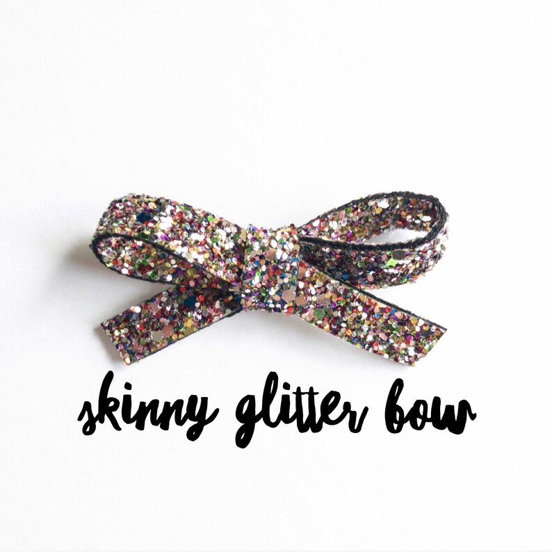 Kaleidoscope Glitter Hair Bows Baby Headband Hair Bow on Nylon Band Toddler Hair Clip Glitter Hair Piece School Girl Hair