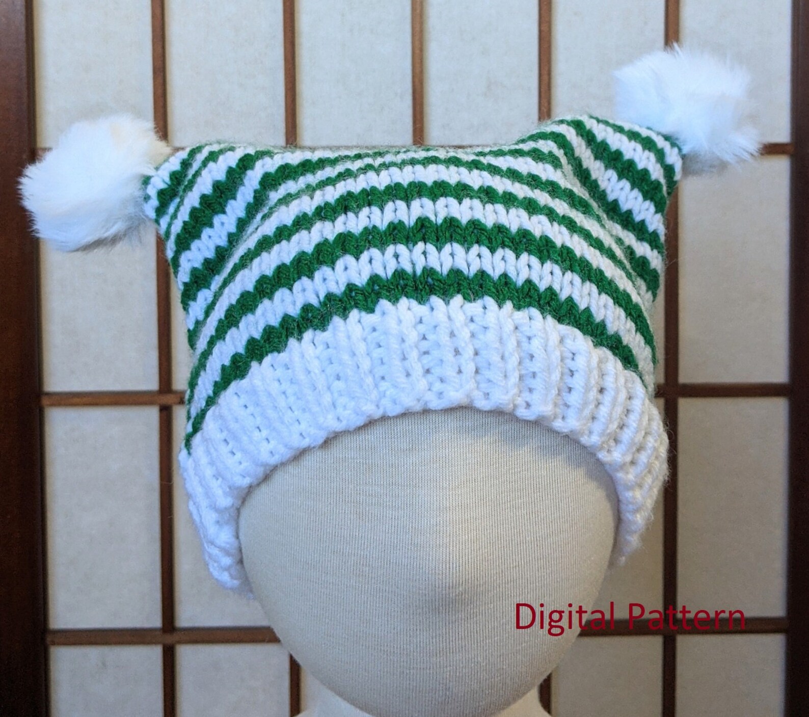 Baby Elf Hat PATTERN Knit Elf Hat PATTERN Digital Pattern Etsy