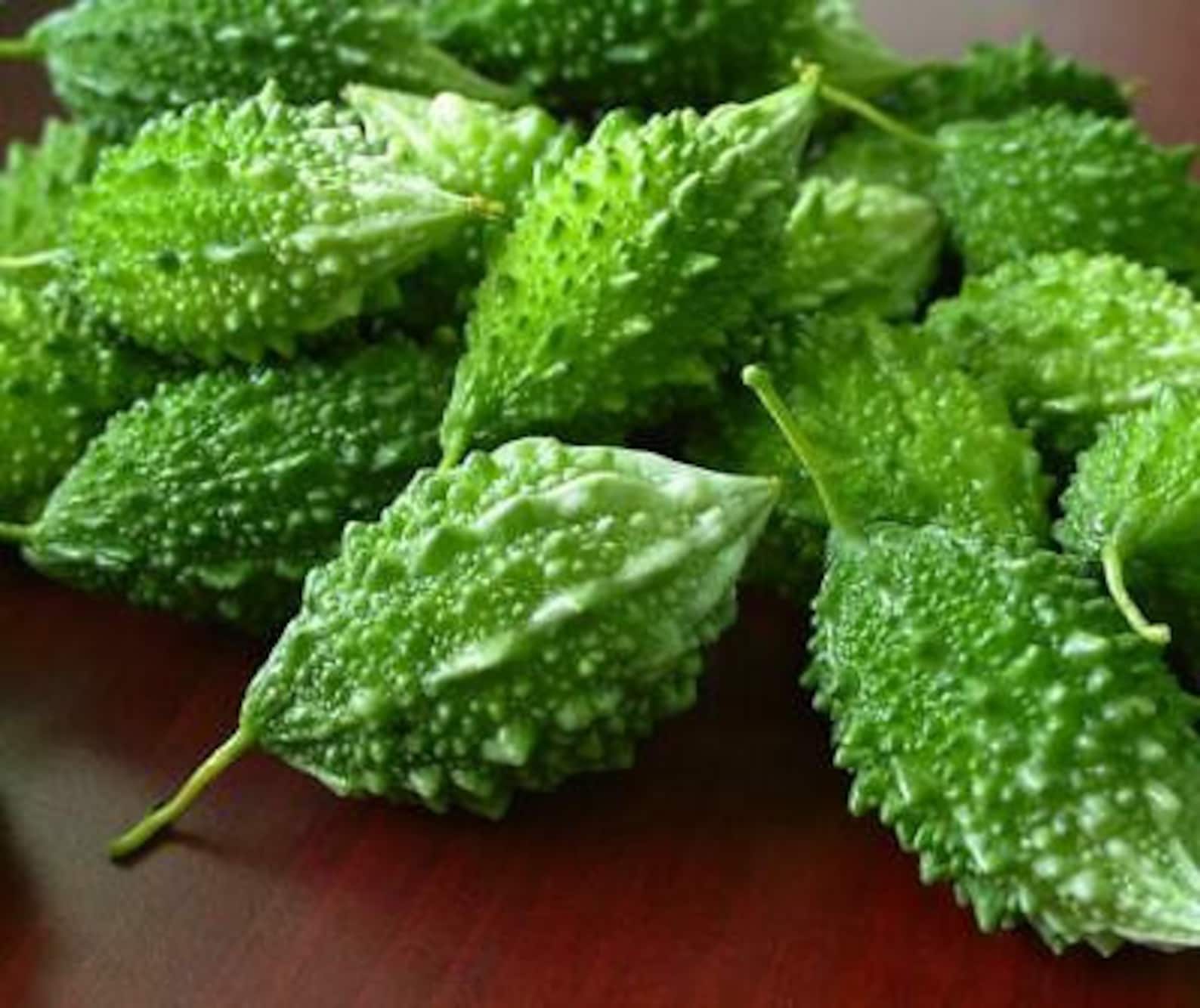 5 Mini Bitter Gourd seeds 05 Etsy